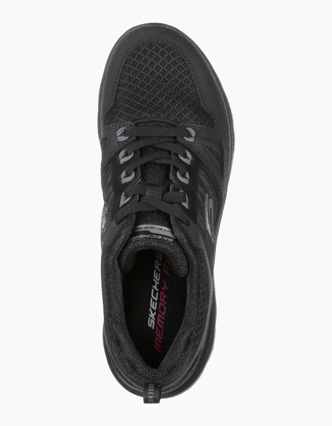 Mesh Qtr Lace Up W Mf Low Top Trainers Womens