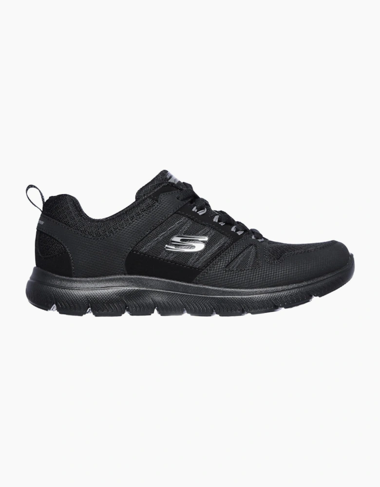 Mesh Qtr Lace Up W Mf Low Top Trainers Womens
