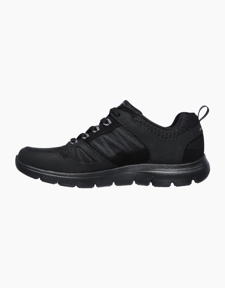 Mesh Qtr Lace Up W Mf Low Top Trainers Womens