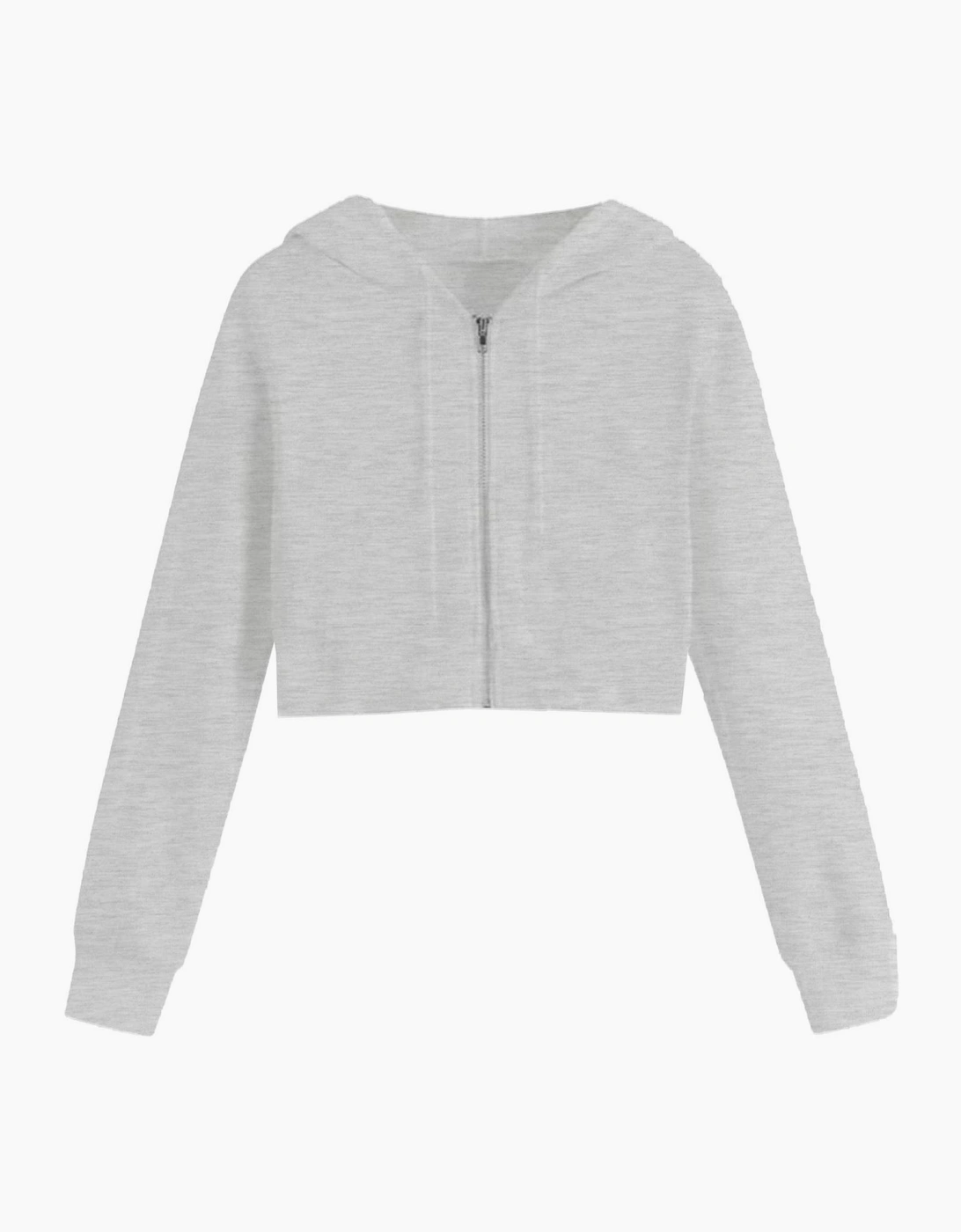 Miso Miso Women's Cropped Hoodie - Grey