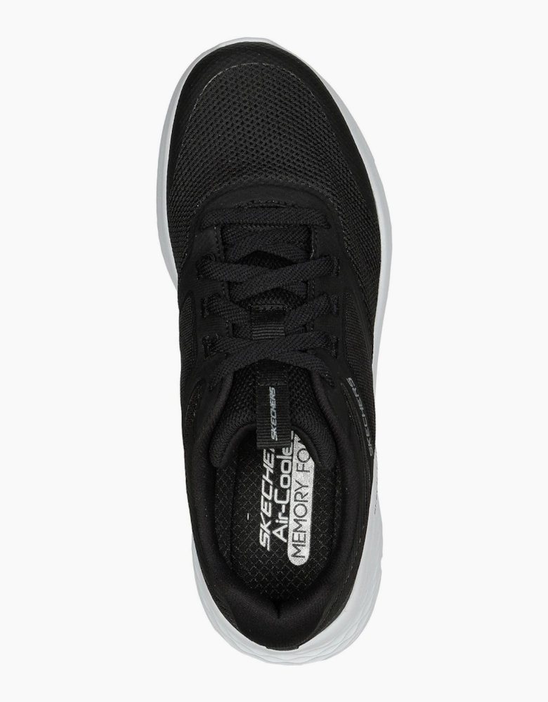 Hotmelt Overlay Mesh Lace Up Slip On Trainers