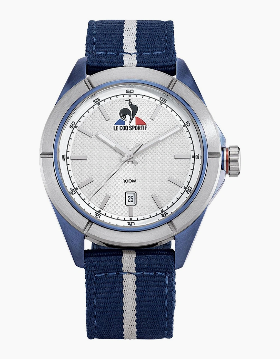 Blue Nylon Digital Watch