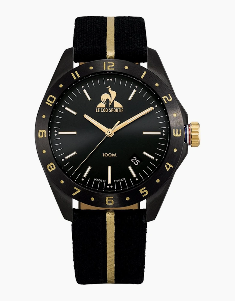 Quartz Date Textile Watch
