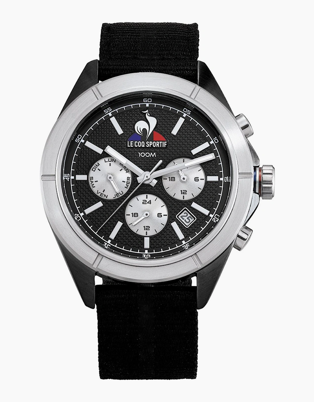 Le Coq Sportif Le Coq Sportif Black Nylon Digital Watch