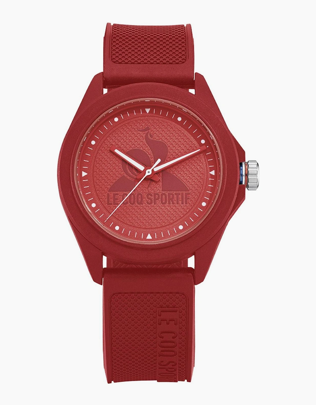 Red Quartz 36mm Digital Watch