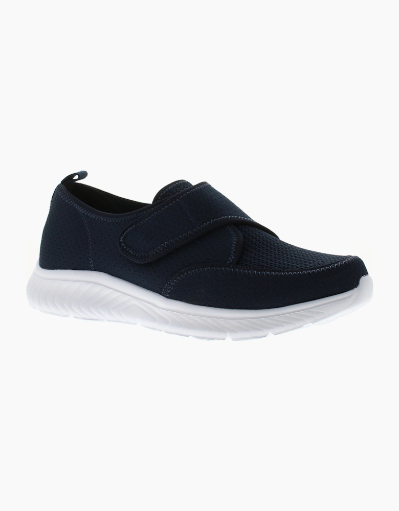 Comfisole Mens Trainers Punchy Touch Fastening navy UK Size