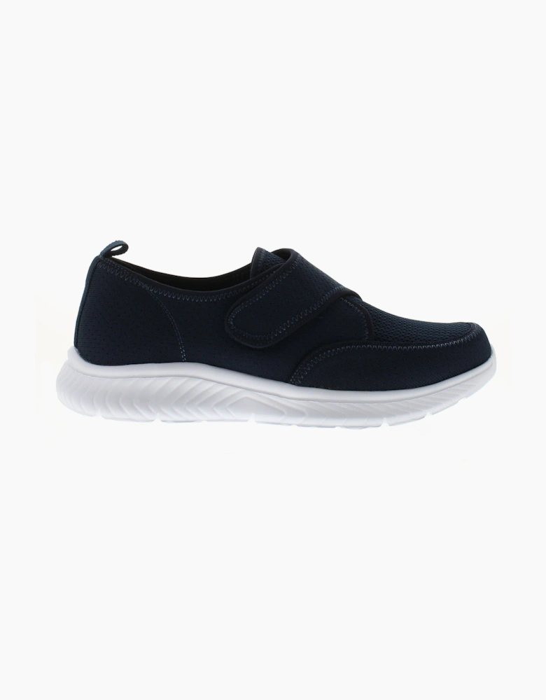 Comfisole Mens Trainers Punchy Touch Fastening navy UK Size