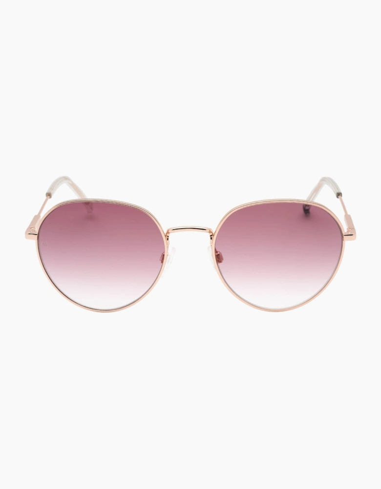 Tommy Hilfiger Pink DS Lens Copper Gold Sunglasses