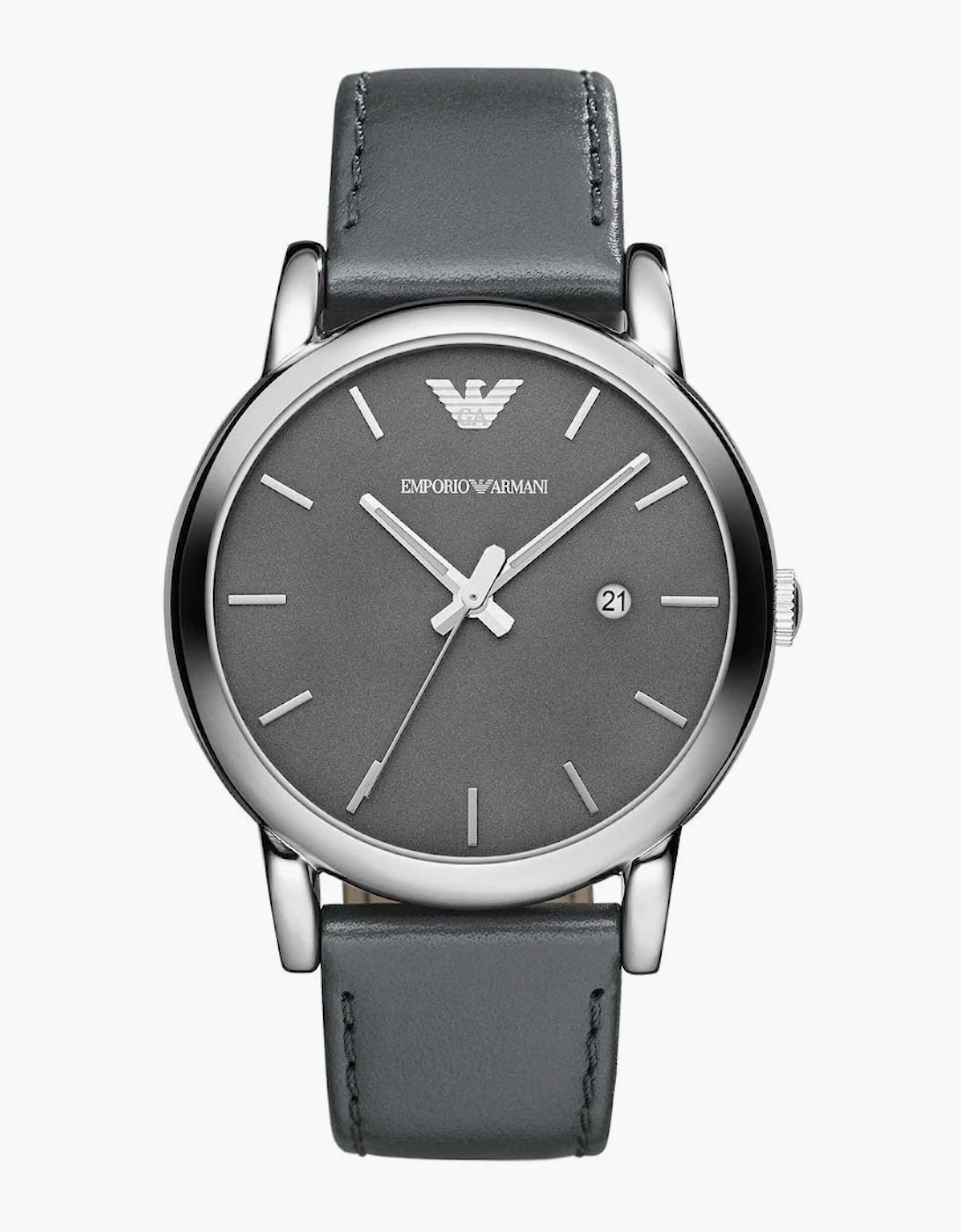 Emporio Armani AR1730 Classic Grey Stainless Steel Men's Watch, 5 of 4