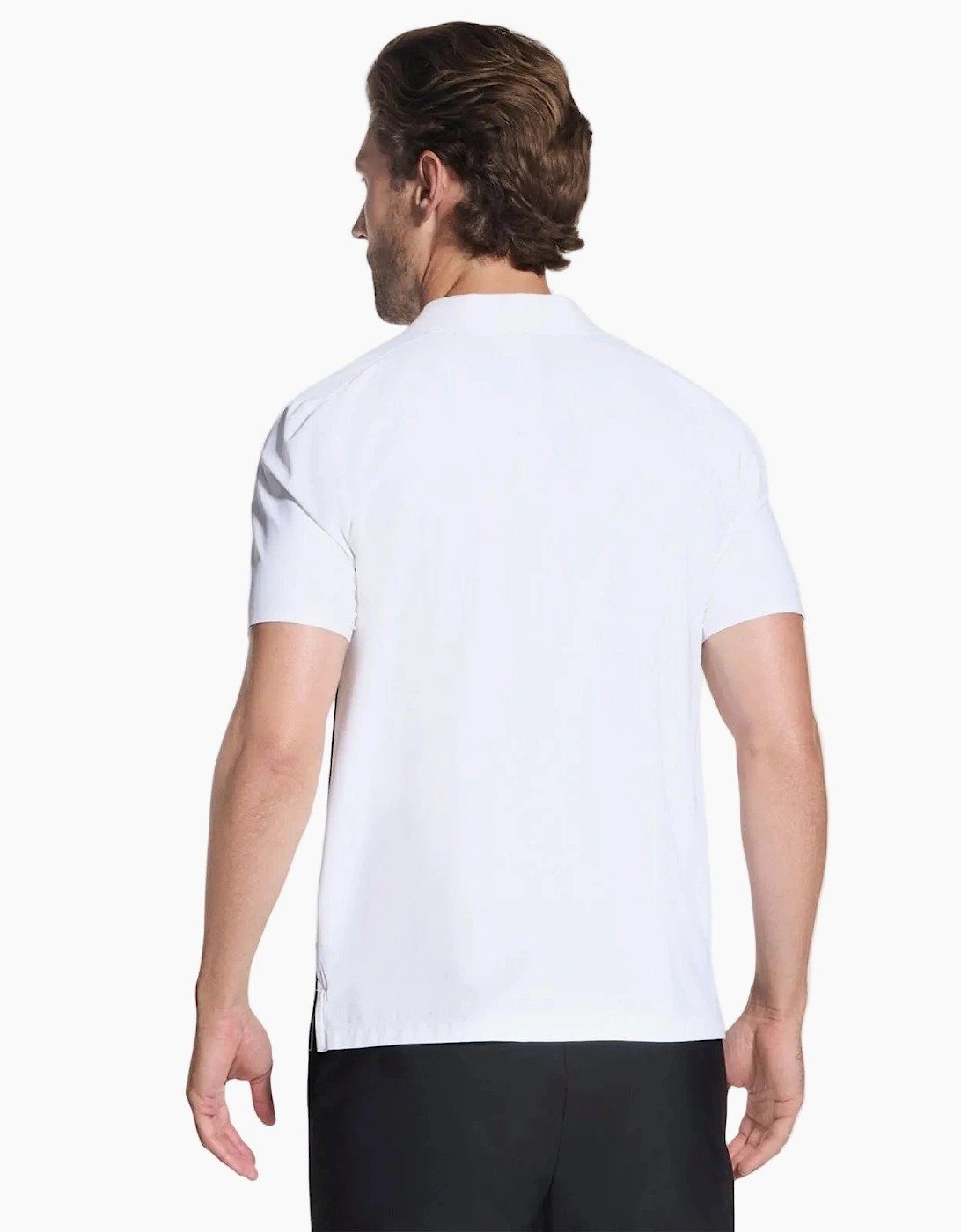 Skechers Skechers Ace Tour Polo Polyester Men's White Polo Shirt