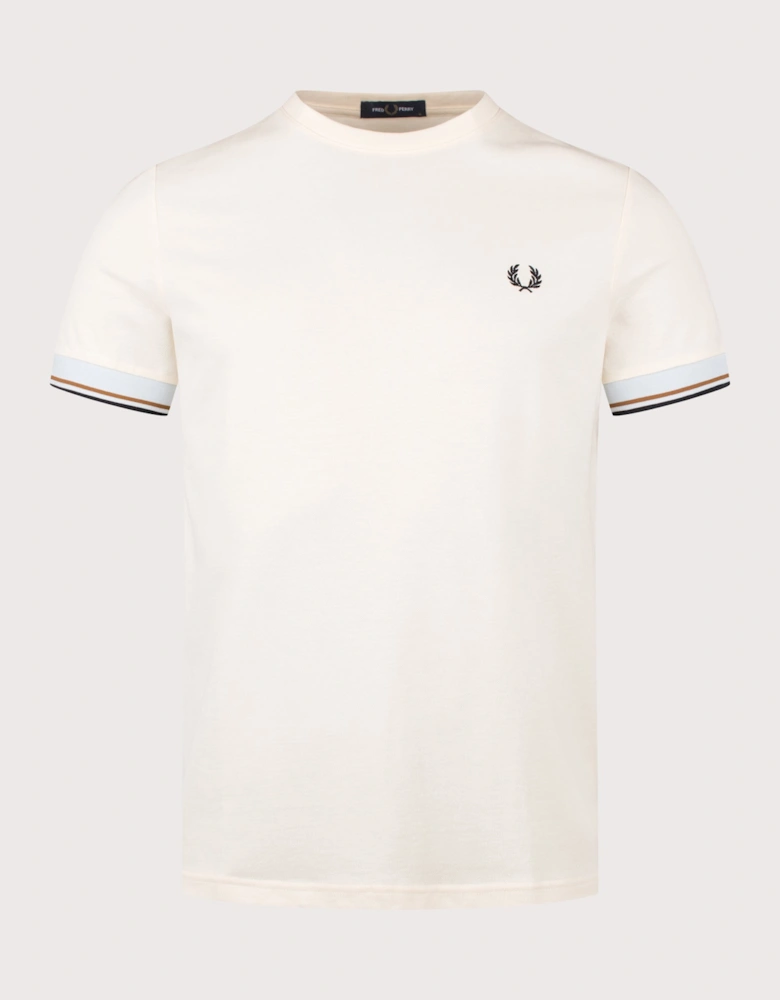 Regular Fit Twin Tipped Cuff T-Shirt
