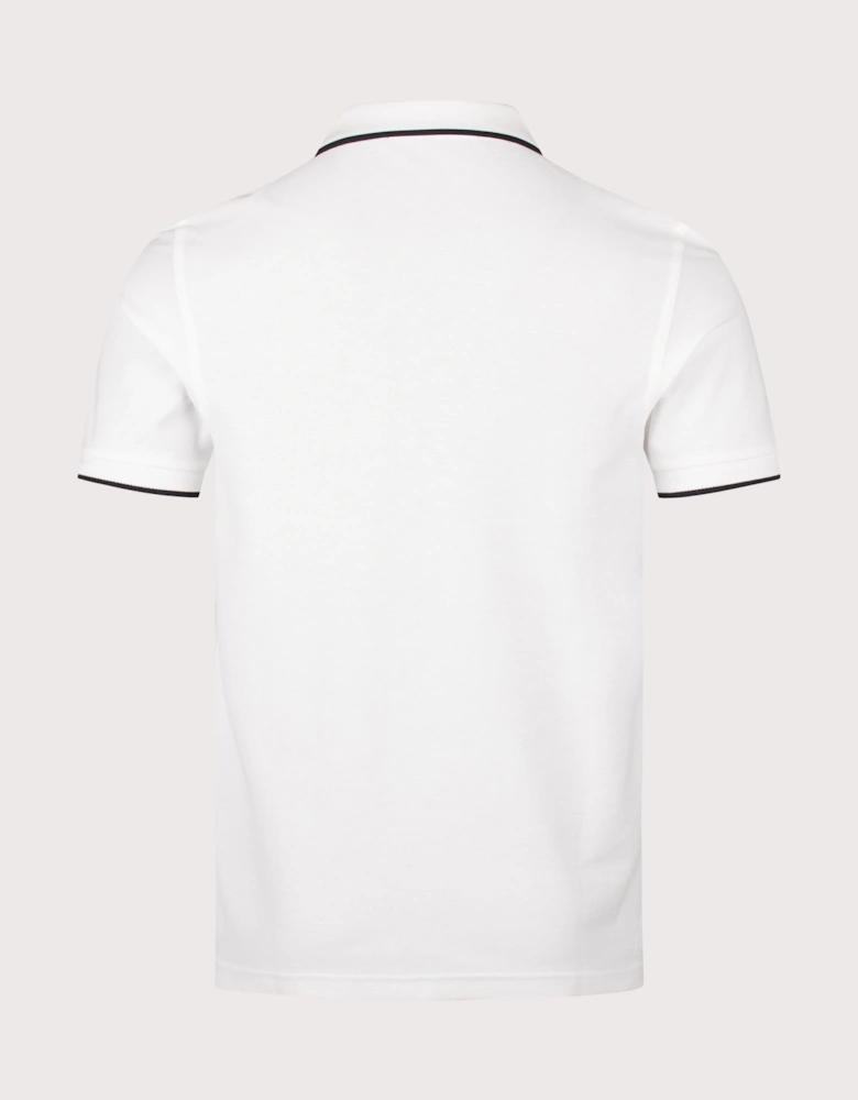 Regular Fit Crepe Piqué Polo Shirt