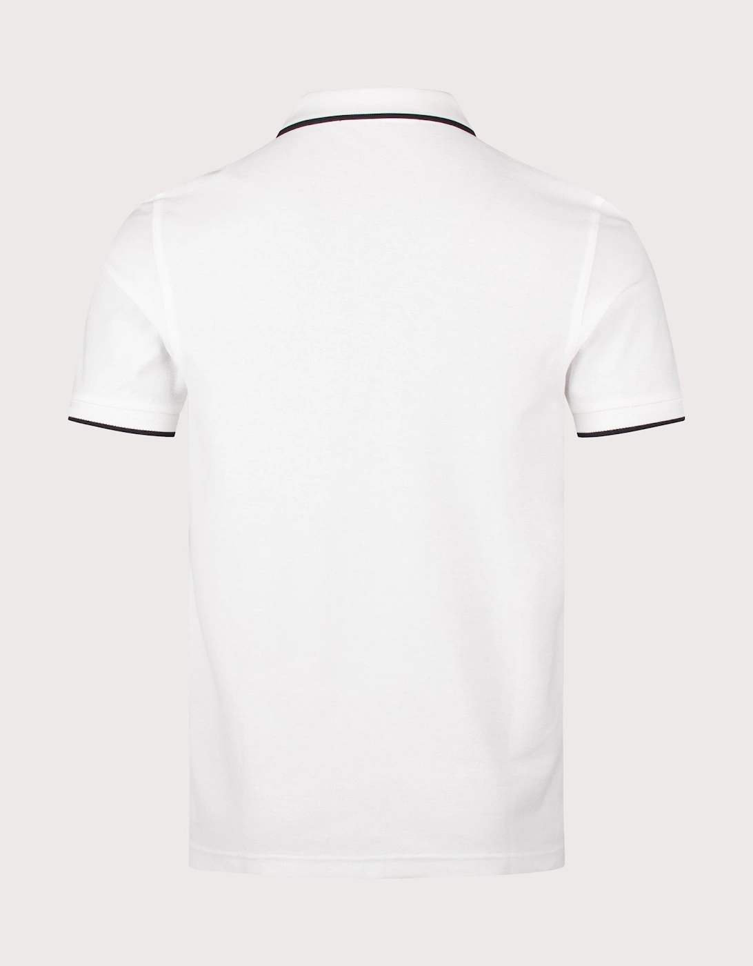 Regular Fit Crepe Piqué Polo Shirt
