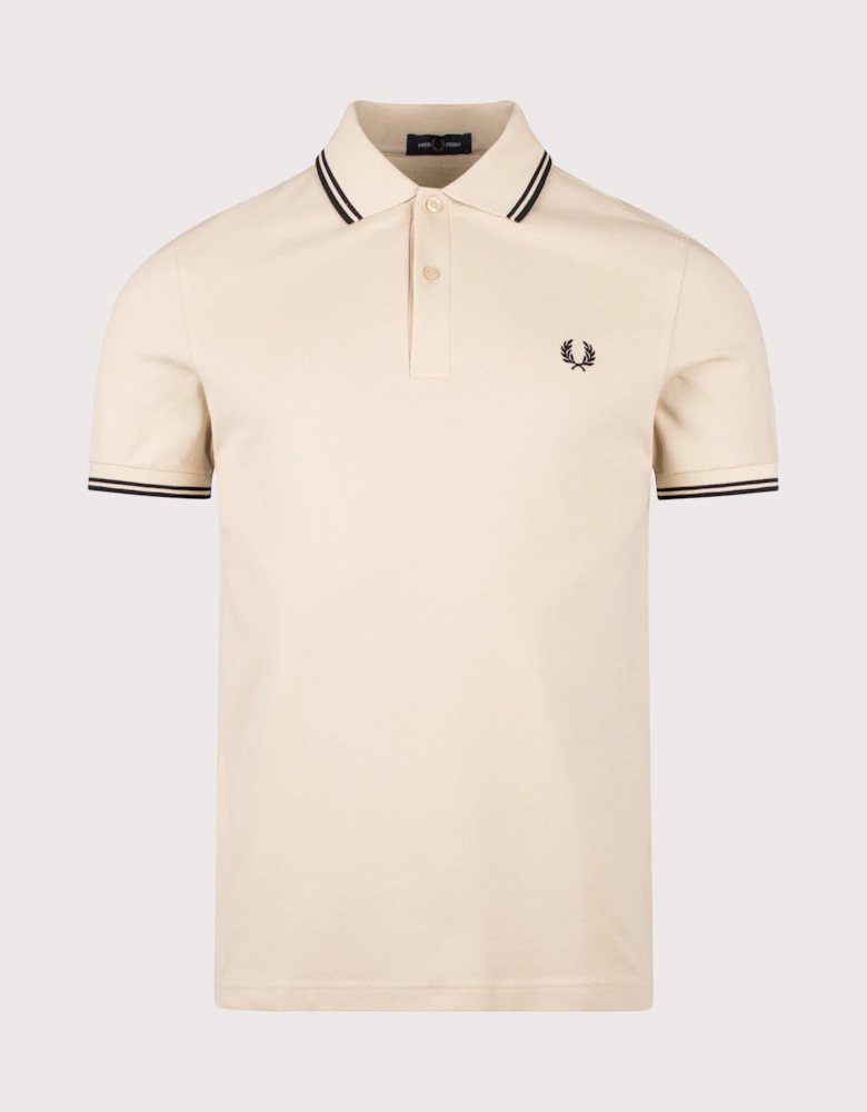Regular Fit Twin Tipped Fred Perry Polo Shirt