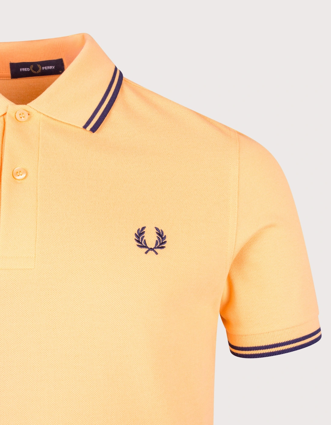 Regular Fit Twin Tipped Fred Perry Polo Shirt
