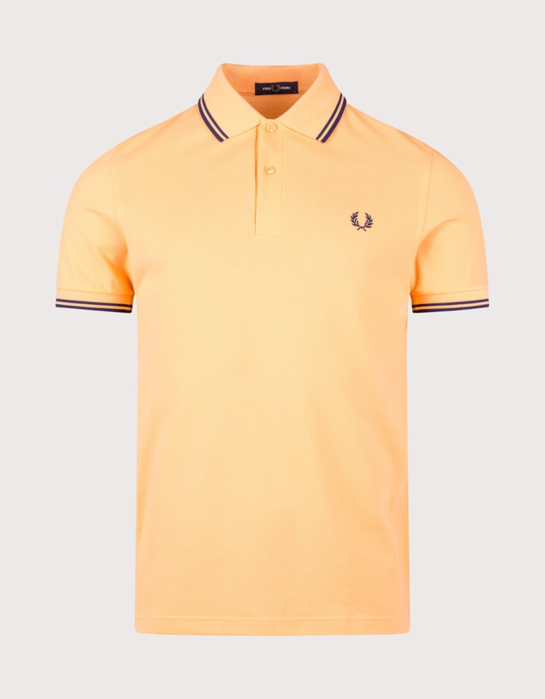 Regular Fit Twin Tipped Fred Perry Polo Shirt