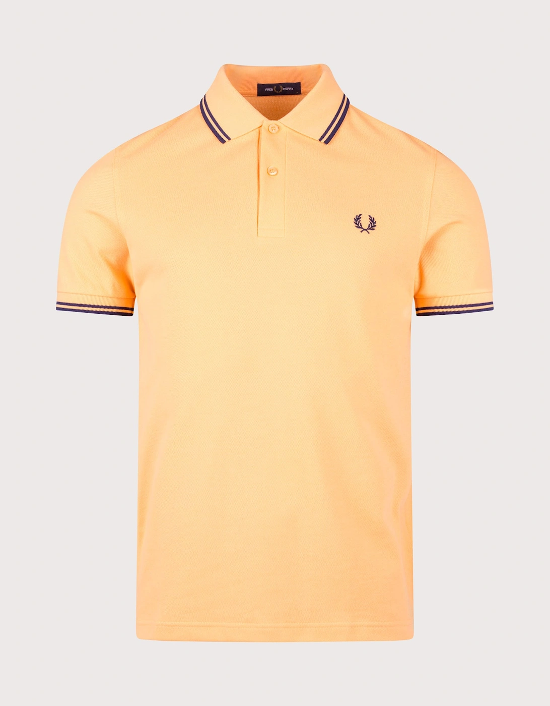 Regular Fit Twin Tipped Fred Perry Polo Shirt, 5 of 4