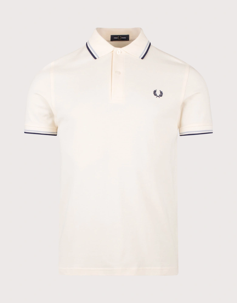 Regular Fit Twin Tipped Fred Perry Polo Shirt
