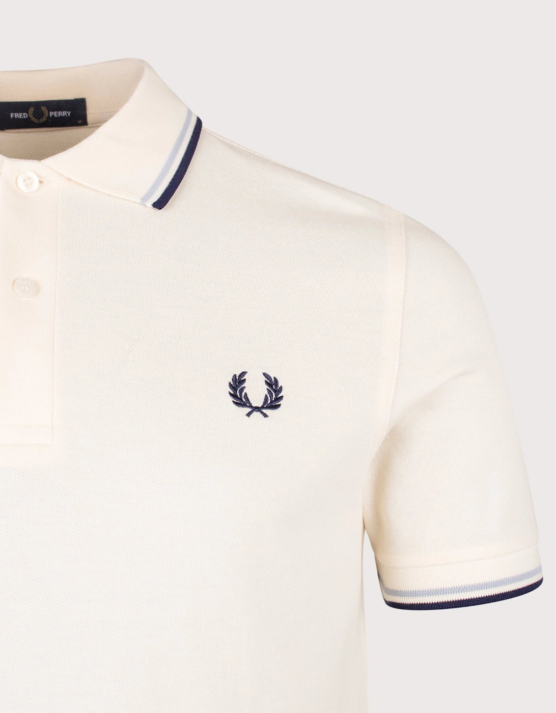 Regular Fit Twin Tipped Fred Perry Polo Shirt
