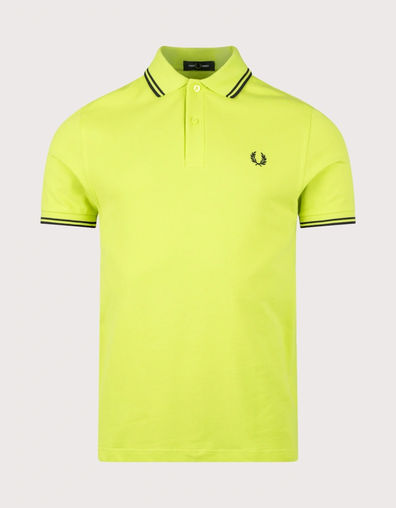 Regular Fit Twin Tipped Fred Perry Polo Shirt
