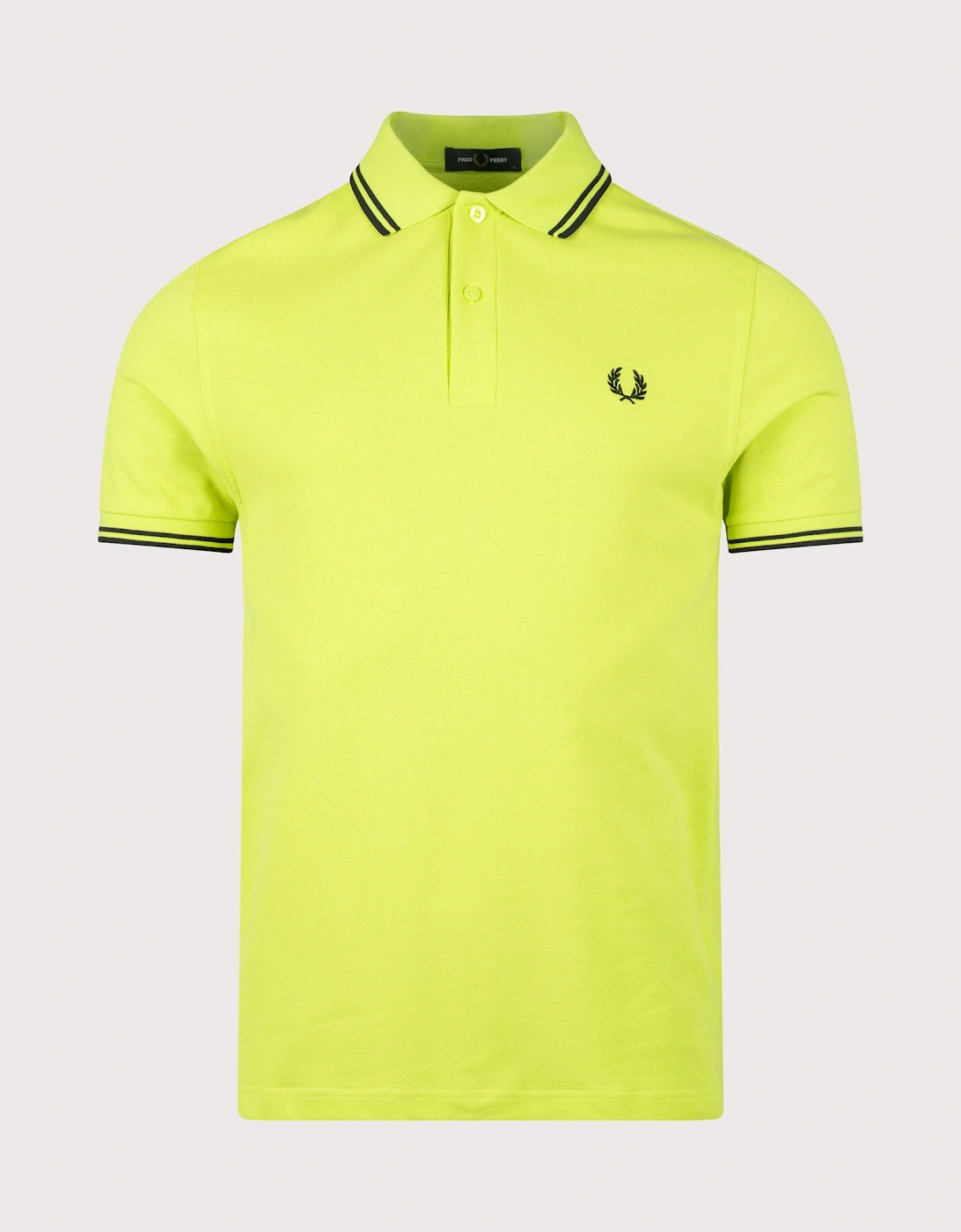 Regular Fit Twin Tipped Fred Perry Polo Shirt, 5 of 4