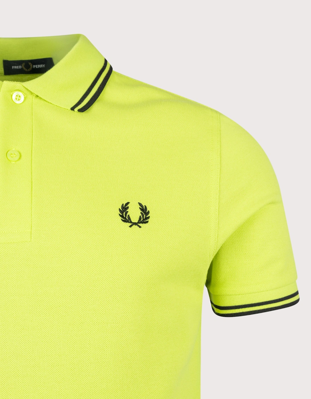 Regular Fit Twin Tipped Fred Perry Polo Shirt
