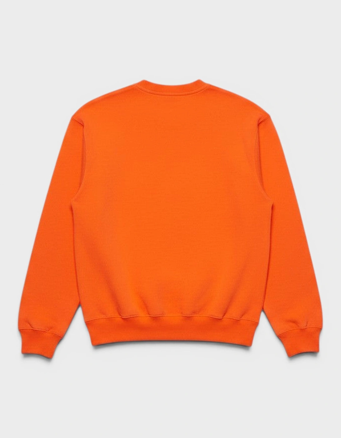 Heron OS Cotton Crewneck Orange Black