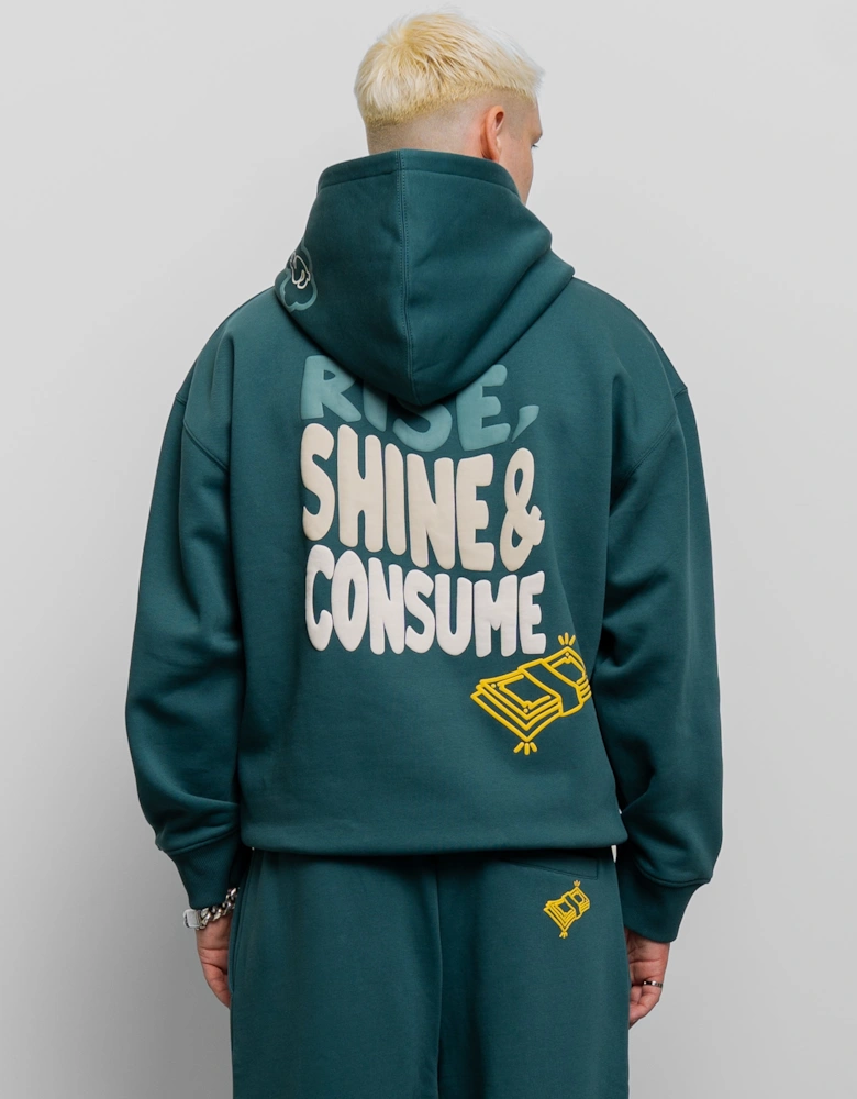 Fresh Couture Rise Hoodie - Eden Green