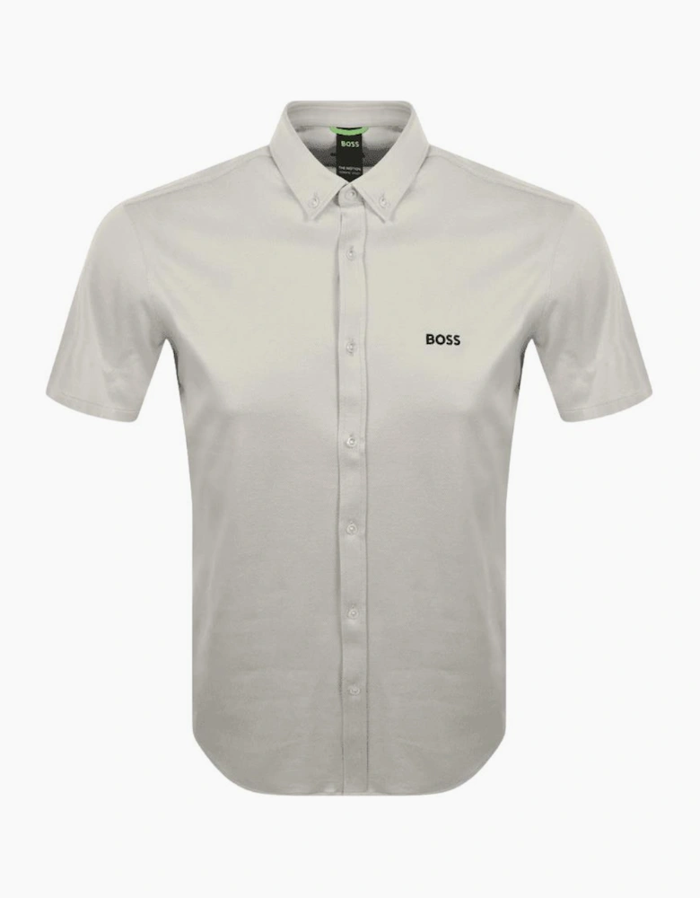 ST-Motion Beige Short Sleeve Shirt