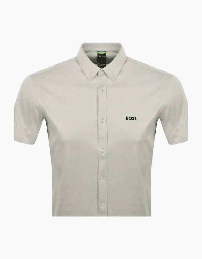 ST-Motion Beige Short Sleeve Shirt