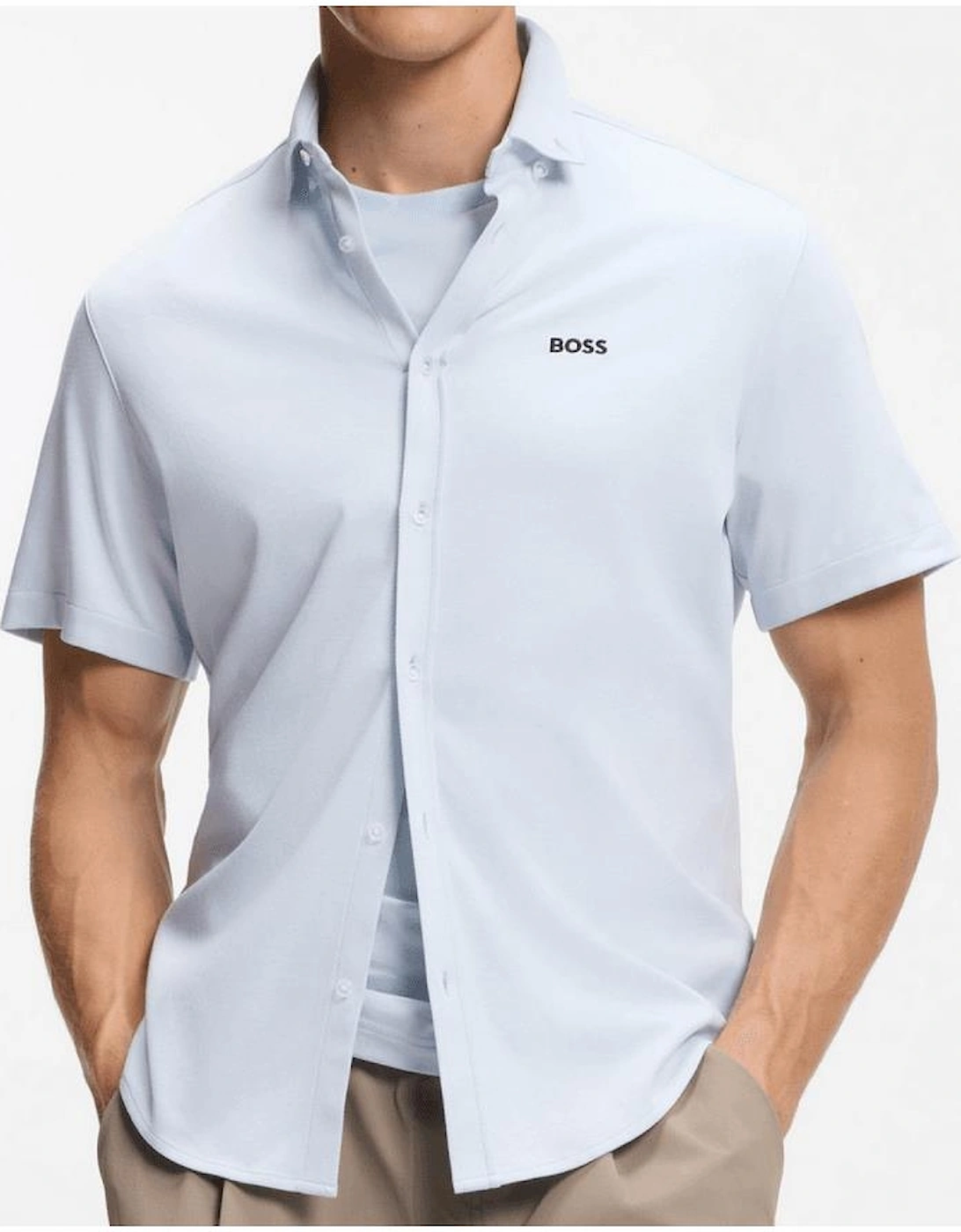 ST-Motion Sky Blue Short Sleeve Shirt