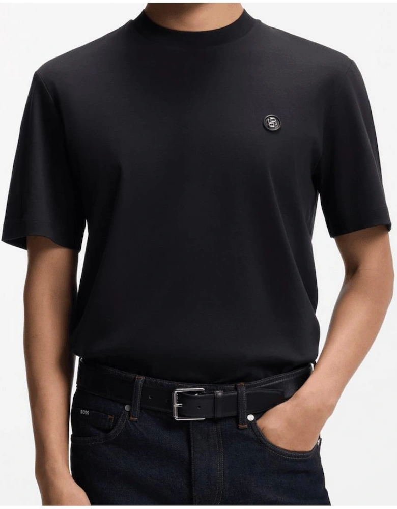 C-Taut 01 Logo Slim Fit Navy T-Shirt