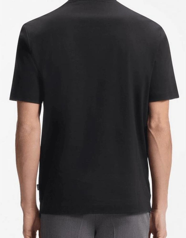 C-Taut 01 Logo Slim Fit Black T-Shirt