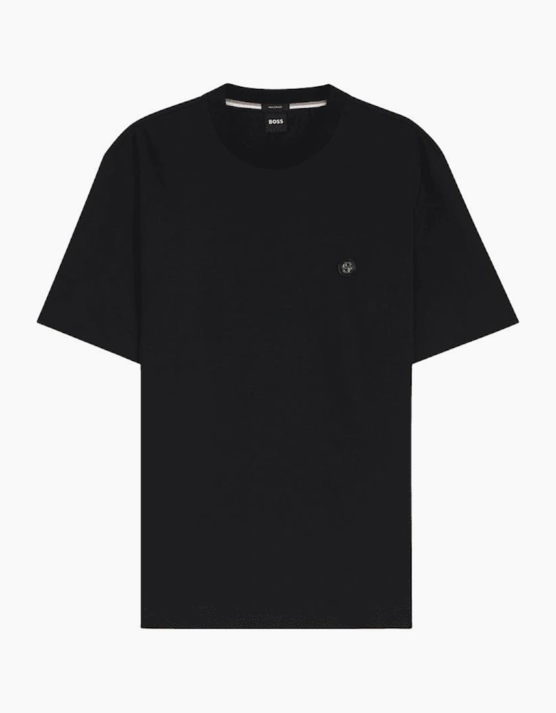 C-Taut 01 Logo Slim Fit Black T-Shirt