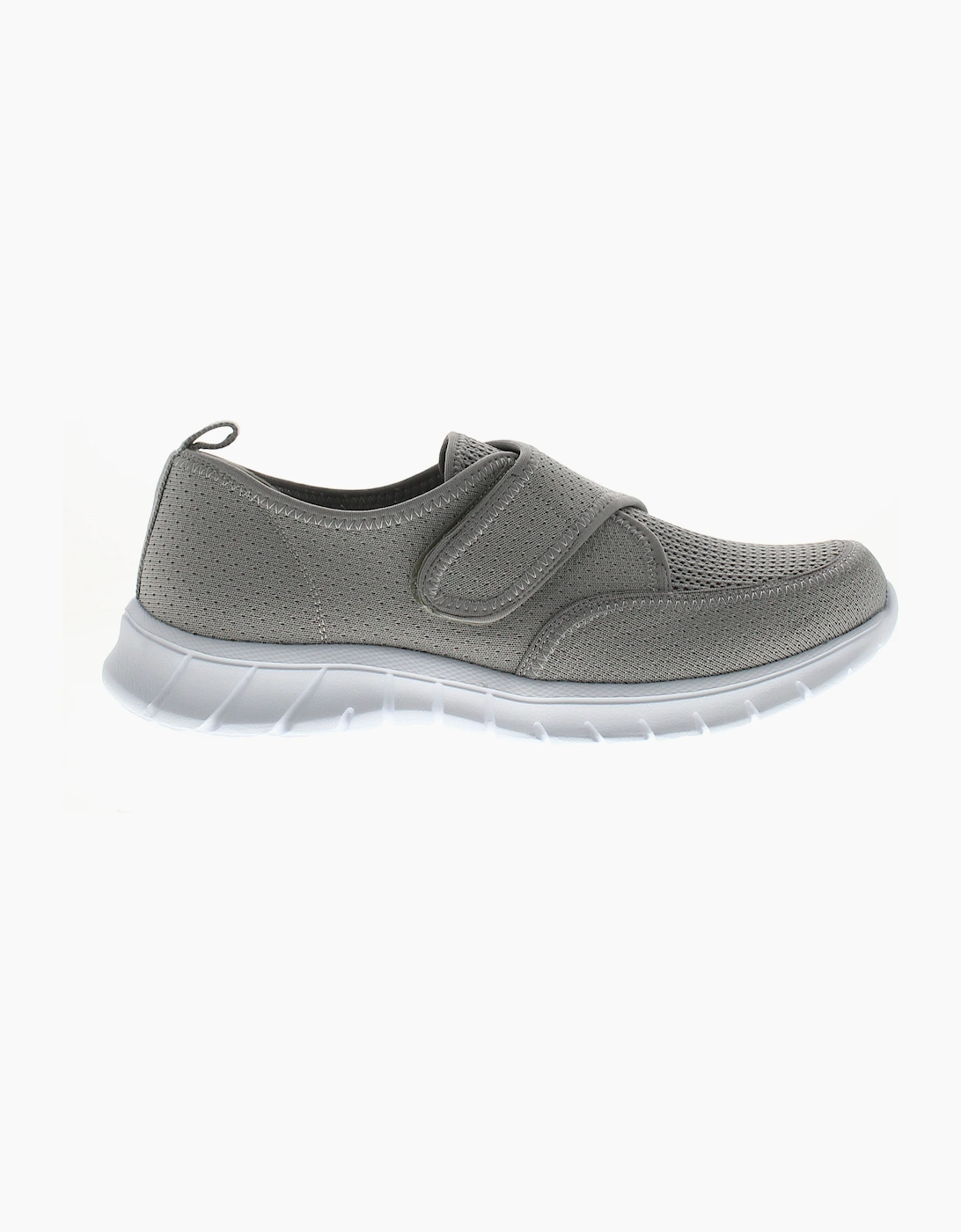 Comfisole Womens Trainers Punchy Touch Fastening grey UK Size
