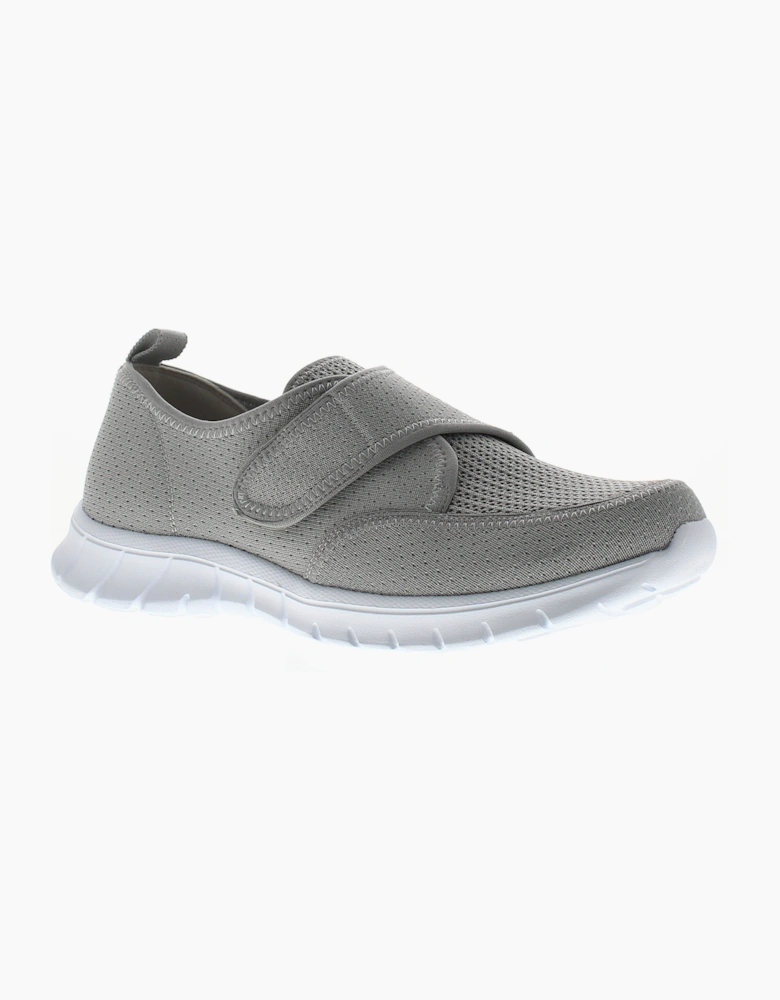 Comfisole Womens Trainers Punchy Touch Fastening grey UK Size