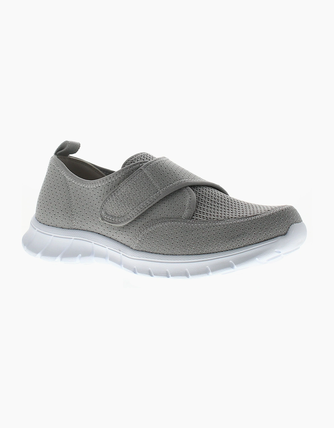 Comfisole Womens Trainers Punchy Touch Fastening grey UK Size, 6 of 5