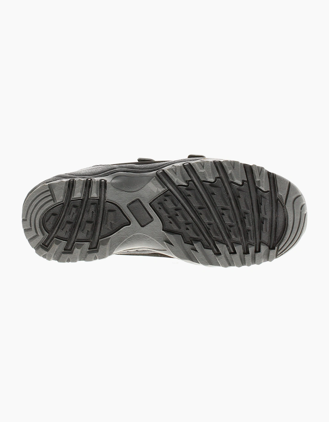 X-Hiking Mens Trail Shoes Carnvel Touch Fastening black UK Size