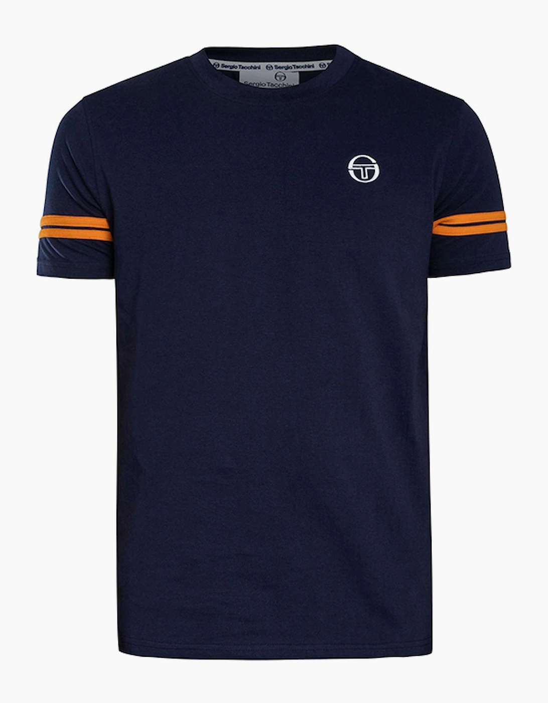 Sergio Tacchini Men's Blue Grello T-Shirt - Size 40