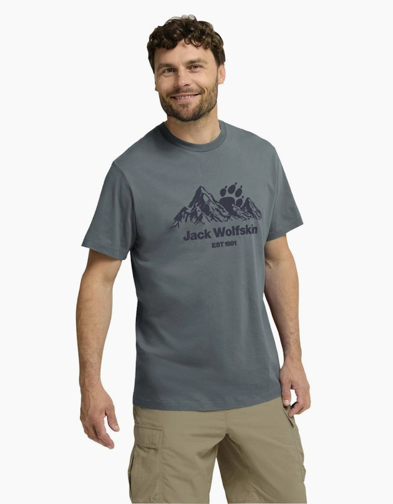 Jack Wolfskin Mens Carefree Short Sleeve T-Shirt