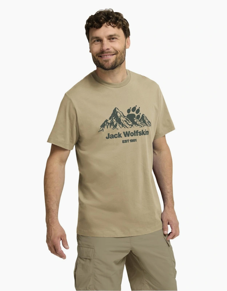 Jack Wolfskin Mens Carefree Short Sleeve T-Shirt