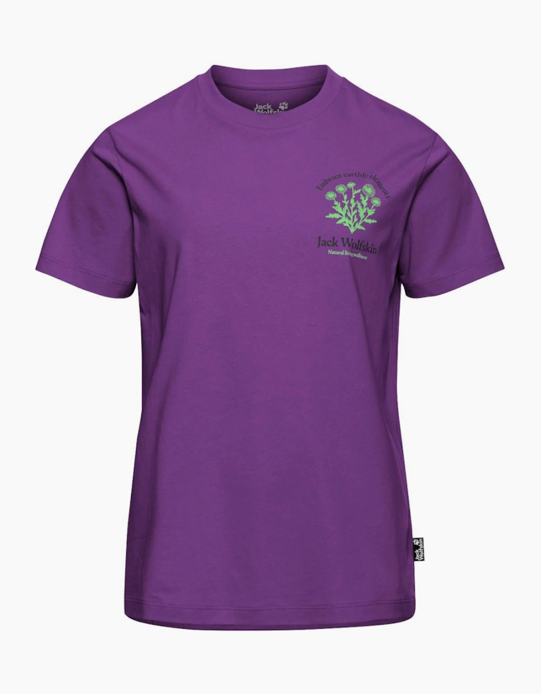 Jack Wolfskin Womens Carefree Short Sleeve T-Shirt