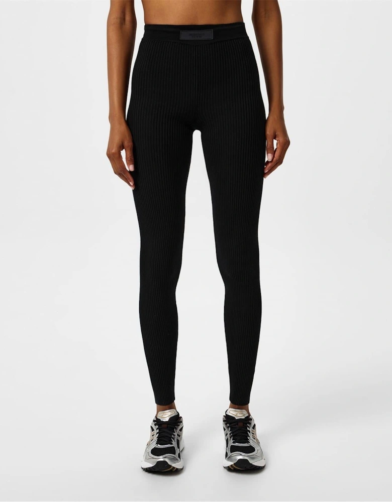 Ribbed Full Length Leggings