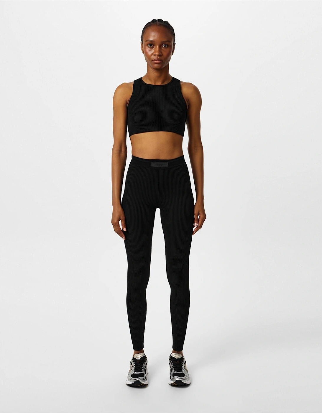 Ribbed Full Length Leggings