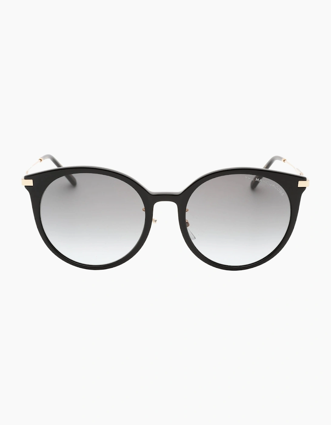 Marc Jacobs Dark Grey SF Lens Round Black Sunglasses