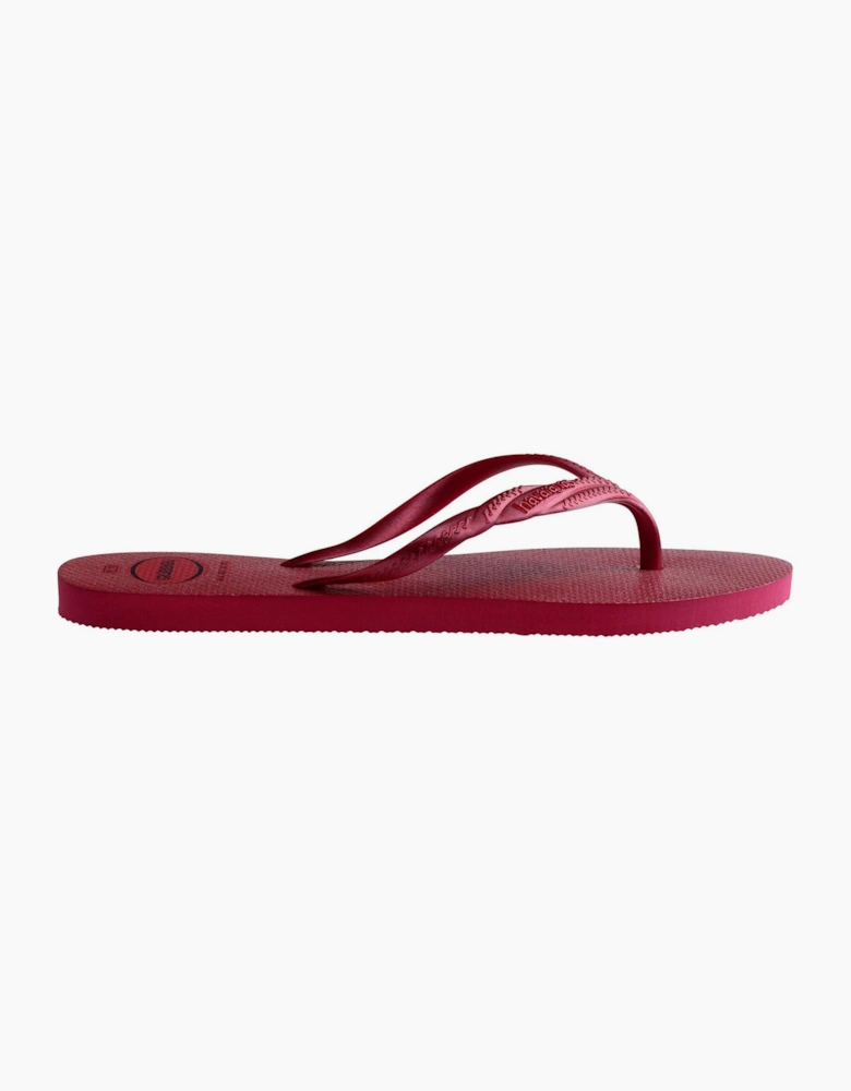Womens Hav. Fantasia Gloss Pink Paradise 4 Flip Flops