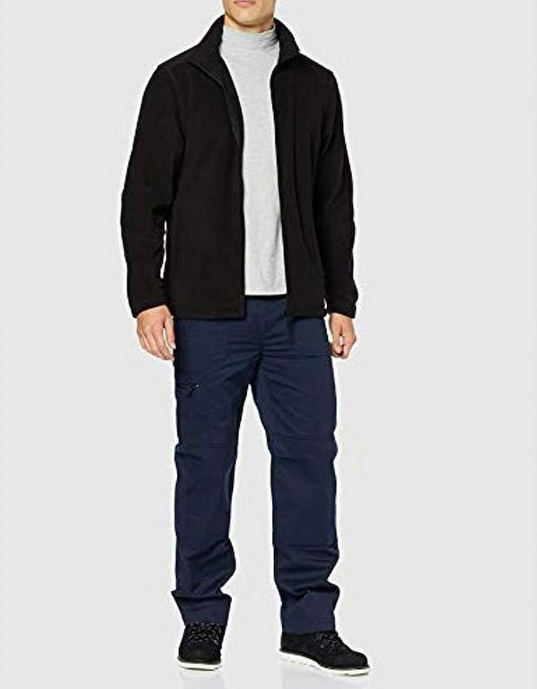 Regatta Mens Plain Micro Fleece Full Zip Jacket (Layer Lite)
