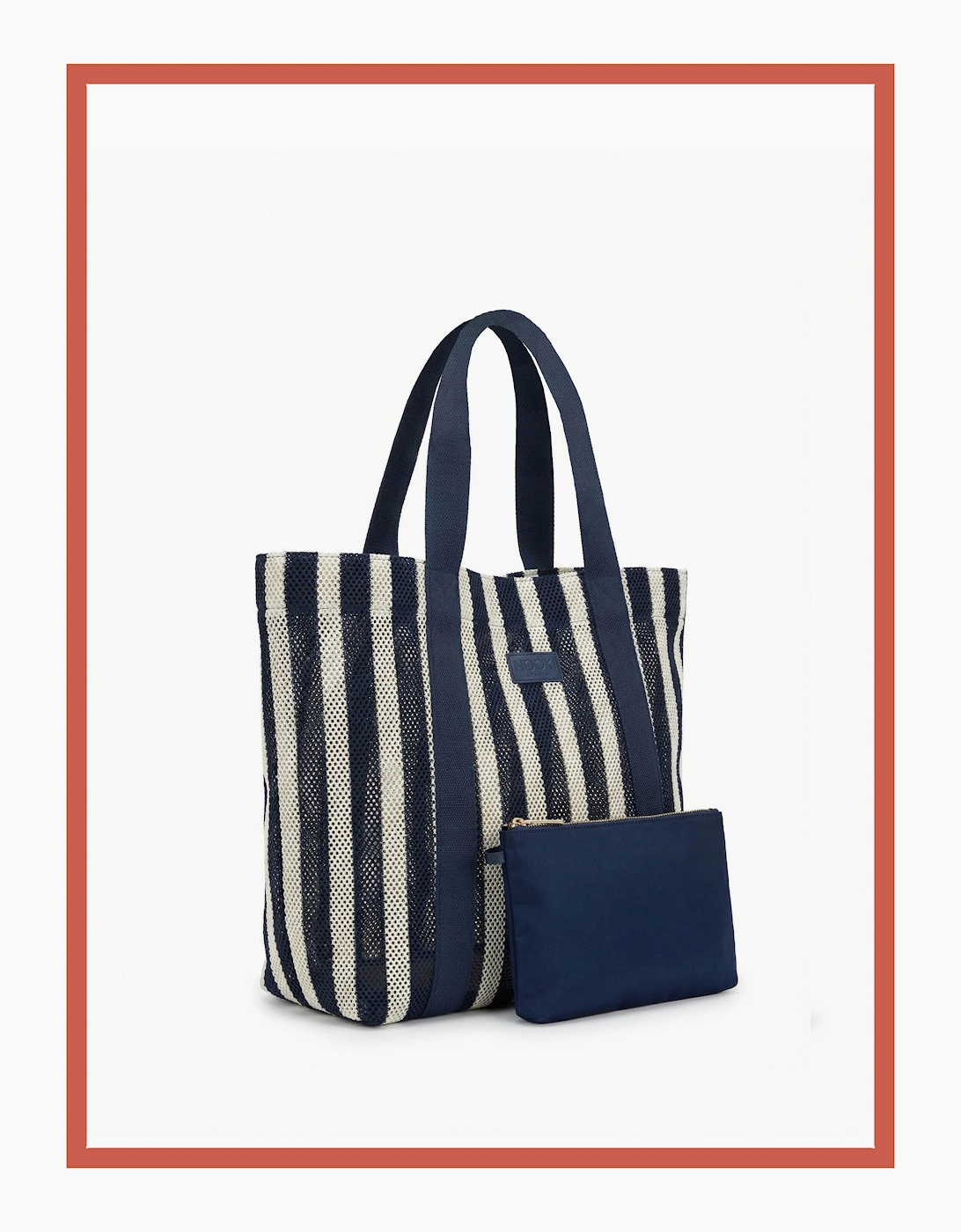 Hackney Stripe Shopper Bag - Blue Mix