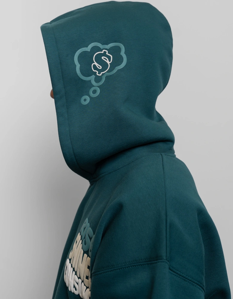 Fresh Couture Rise Hoodie - Eden Green