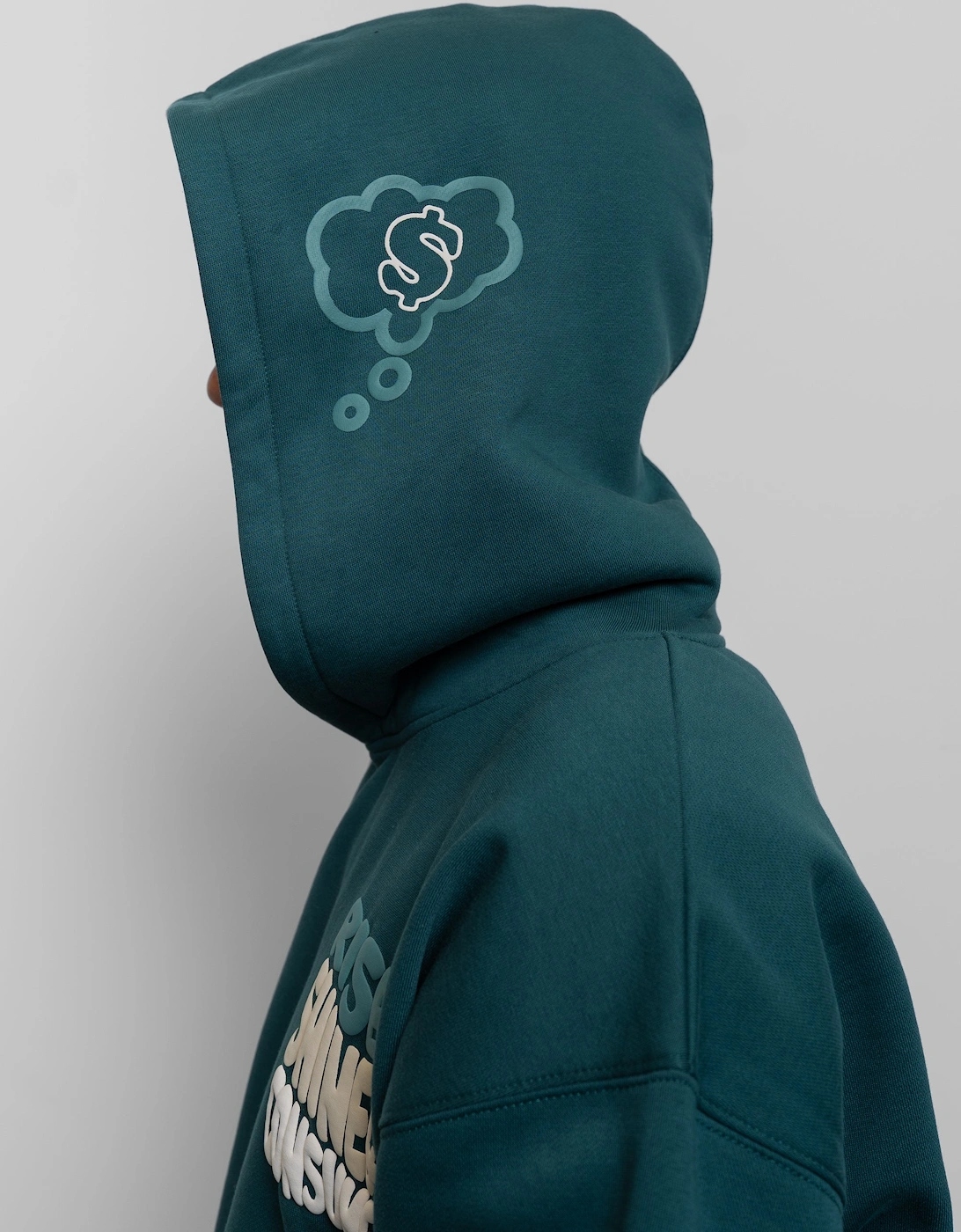 Fresh Couture Rise Hoodie - Eden Green